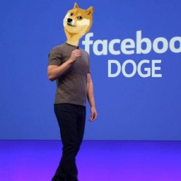 Facebook-doge Logo