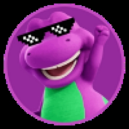 Purple dinosaur Barney