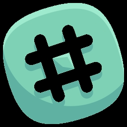 Hashtag-Token Logo