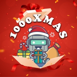 1000XMAS Logo