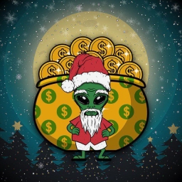 Santa-Alien Logo