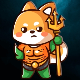 Aqua-Shiba Logo