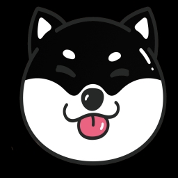 BLACK-SHIBA-INU Logo