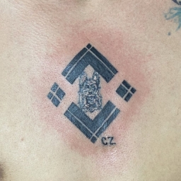 Binance-tattoo Logo