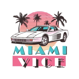 Miami-Vice-Token Logo