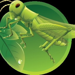 GREEN-GRASS-HOPPER Logo