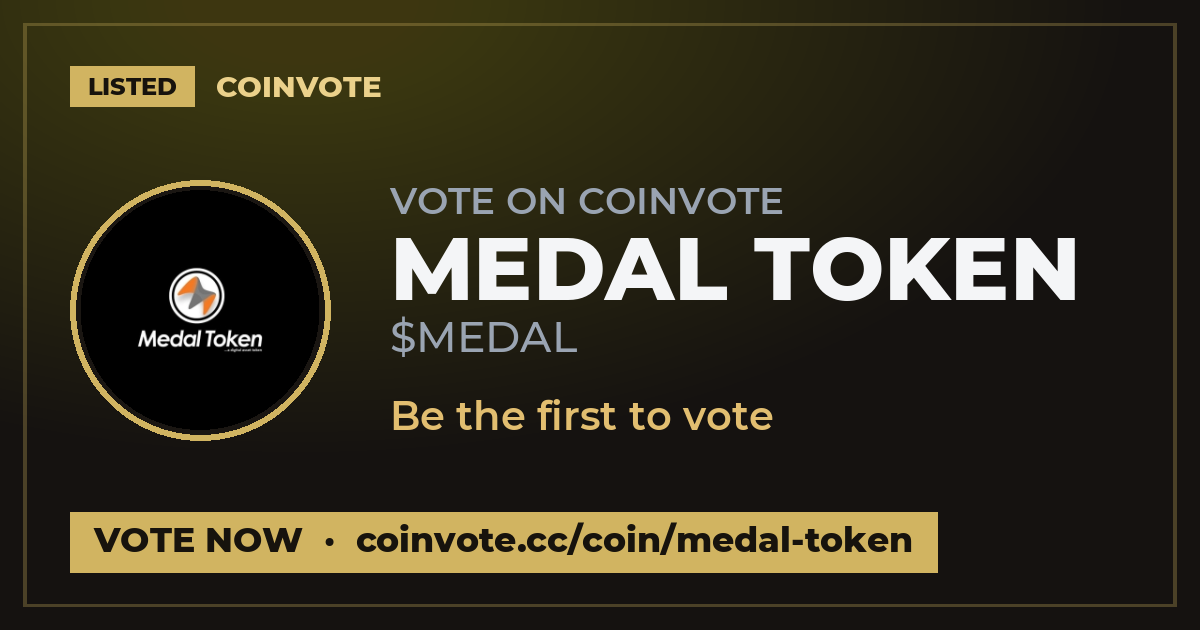 MEDAL TOKEN (MEDAL, 0 Votes): Live Chart, Latest News, and Community ...