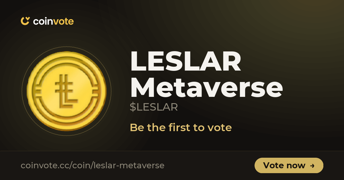 LESLAR Metaverse (LESLAR, 0 Votes): Live Chart, Latest News, and ...