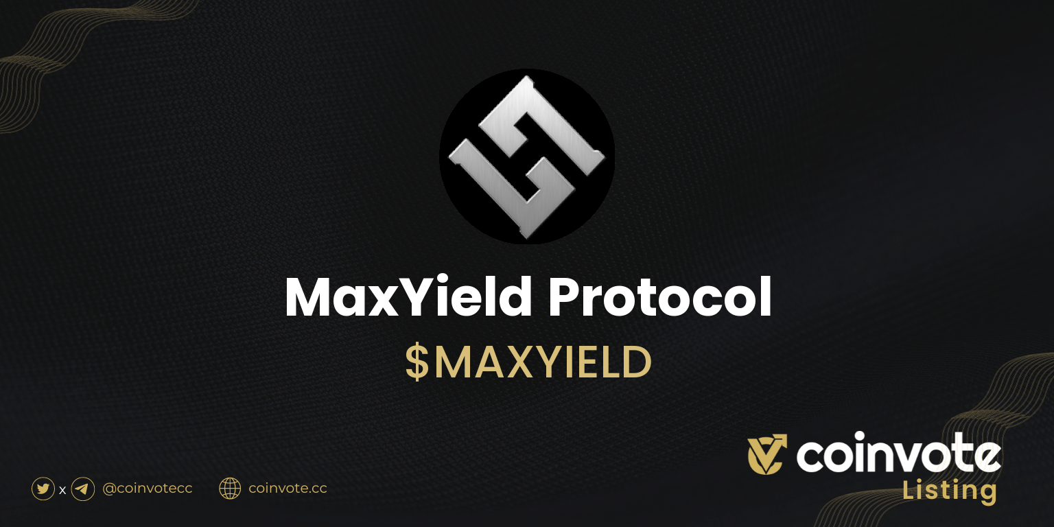 MaxYield Protocol (MAXYIELD) price today, chart, market cap & news ...