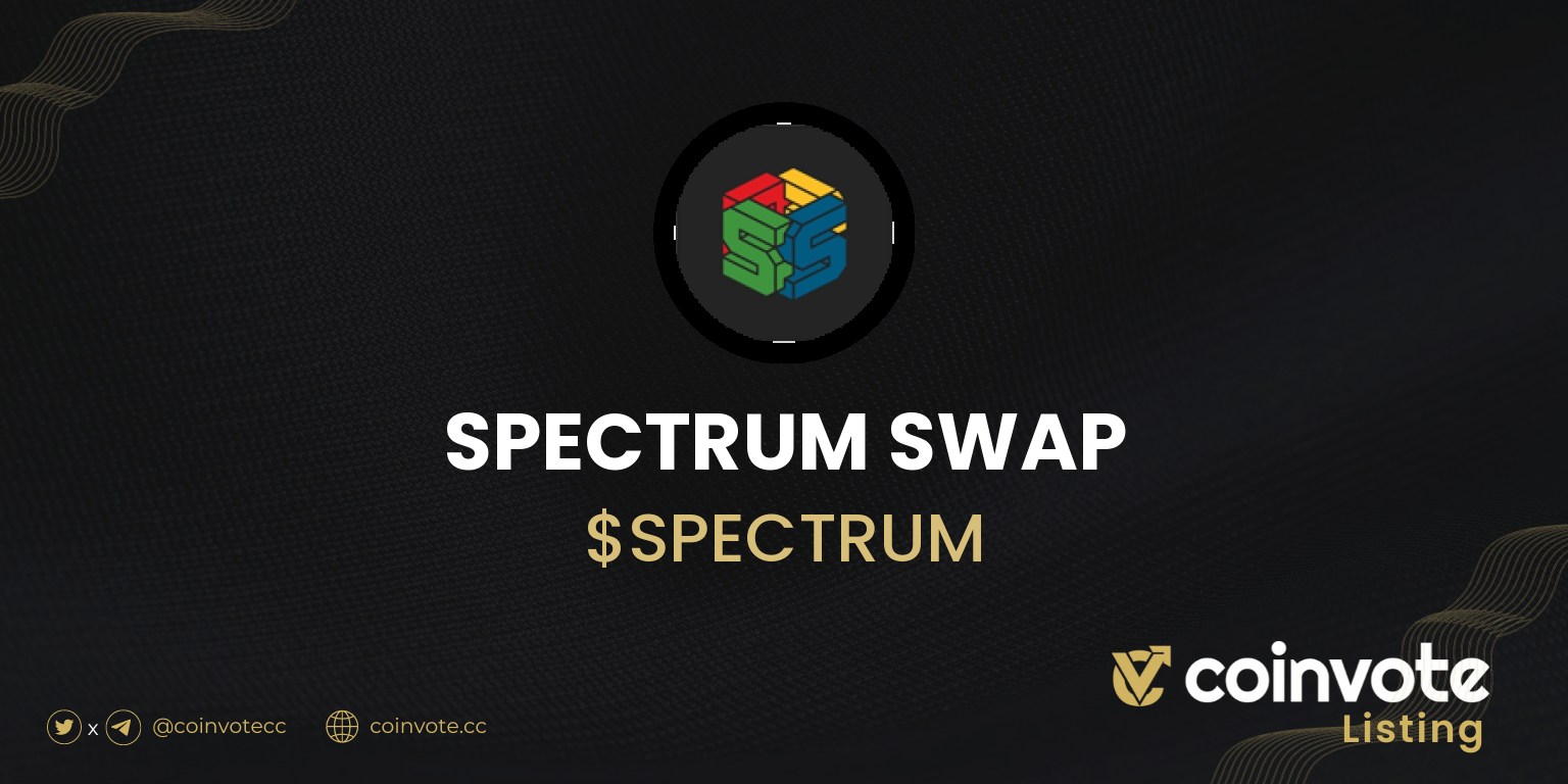 SPECTRUM SWAP (SPECTRUM) price today, chart, market cap & news Coinvote