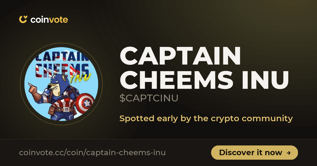 CAPTAIN CHEEMS INU (CAPTCINU, 0 Votes): Live Chart, Latest News, and ...