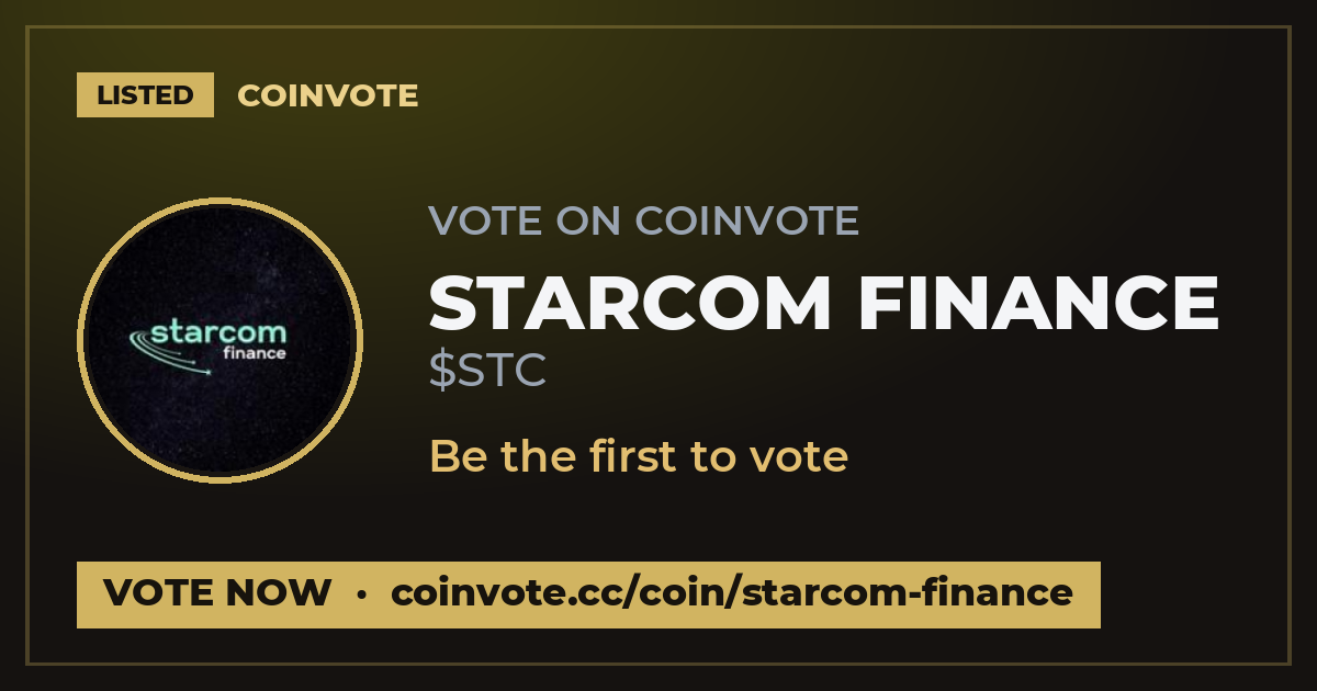 STARCOM FINANCE (STC, 0 Votes): Live Chart, Latest News, and Community ...