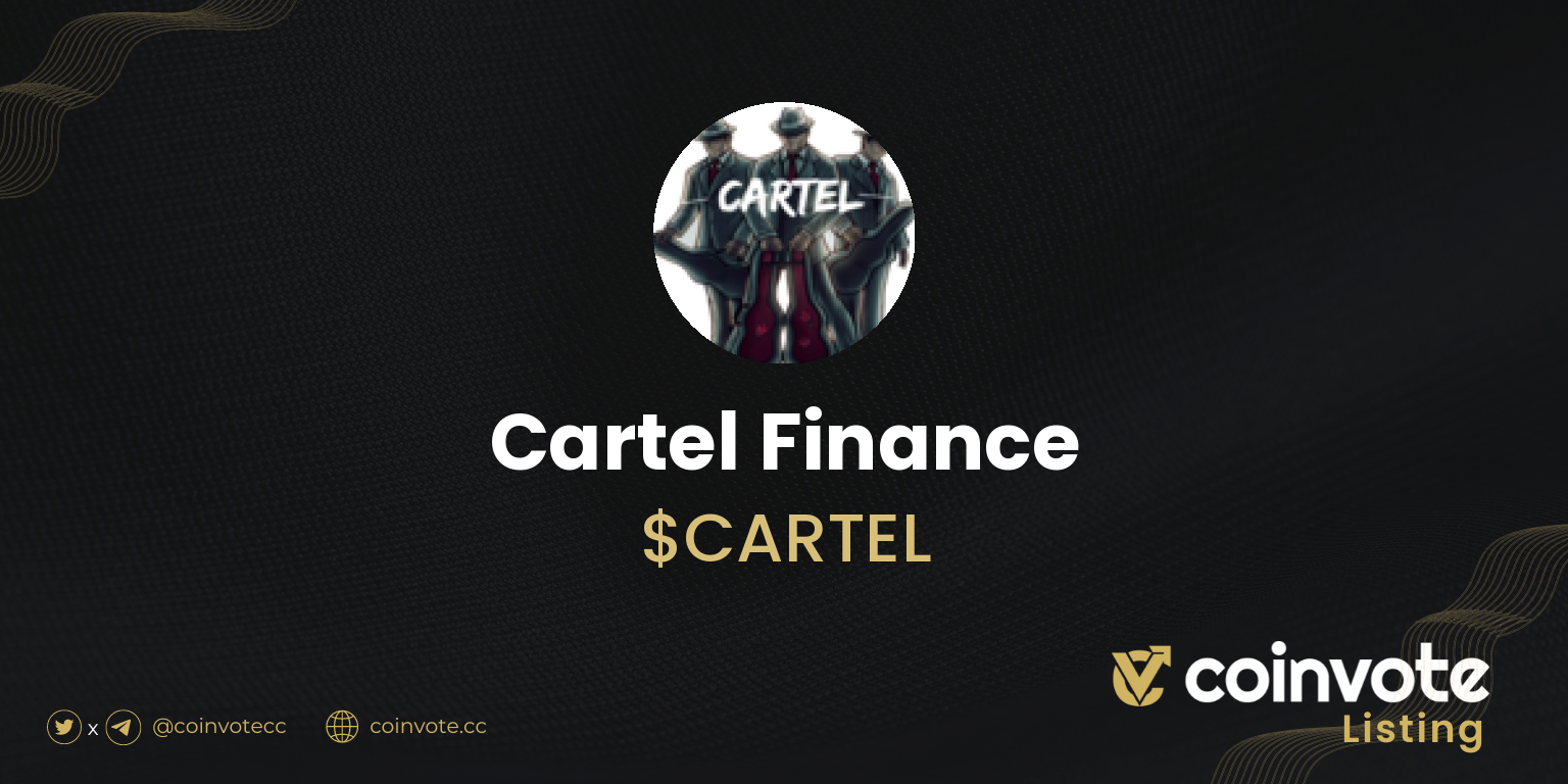 Cartel Finance (CARTEL) Price Today, Chart, Market Cap & News | Coinvote