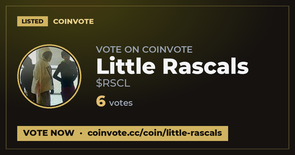 Little Rascals (RSCL): Early Gem Signals, Chart & Community Momentum ...