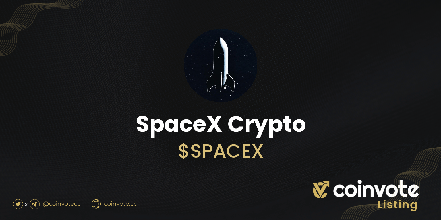 SpaceX Crypto (SPACEX, 3,021 Votes): Live Chart, Latest News, and Community  Votes | Coinvote
