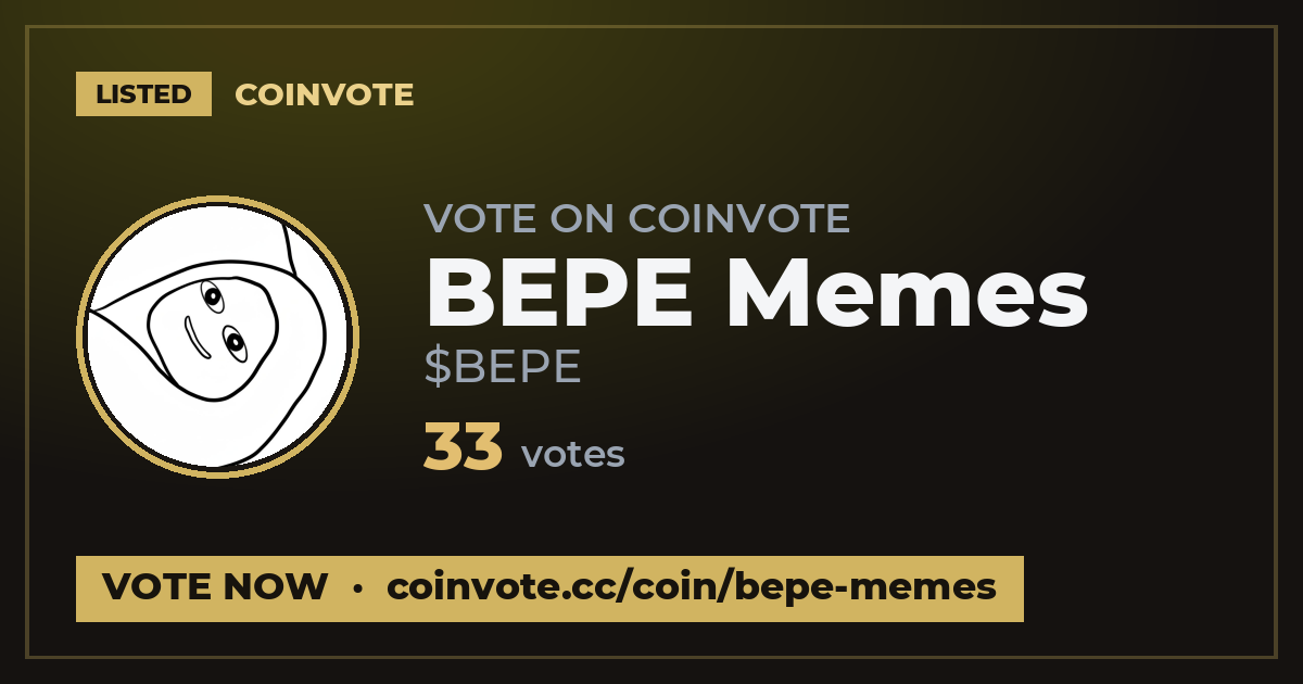 BEPE Memes (BEPE, 33 Votes): Live Chart, Latest News, and Community ...