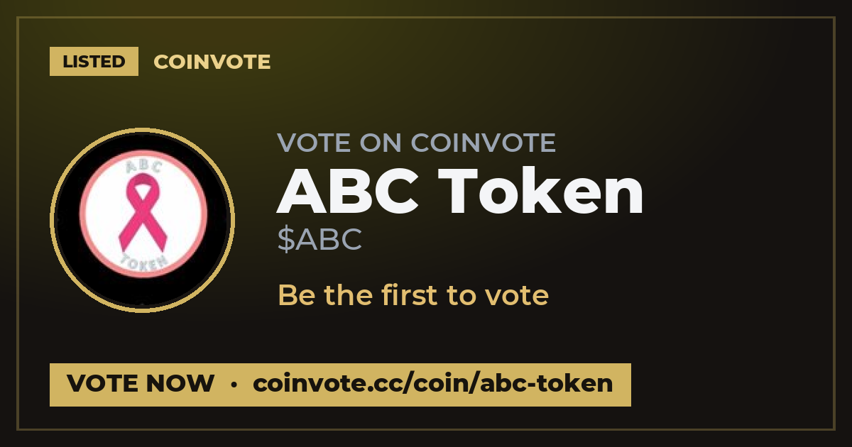 ABC Token (ABC): Early Gem Signals, Chart & Community Momentum | Coinvote