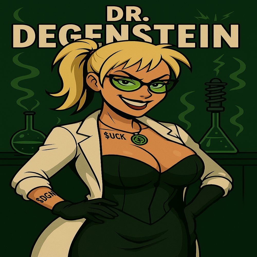 🧪 The Rise of Dr. Degenstein — A New Experiment From the Lab